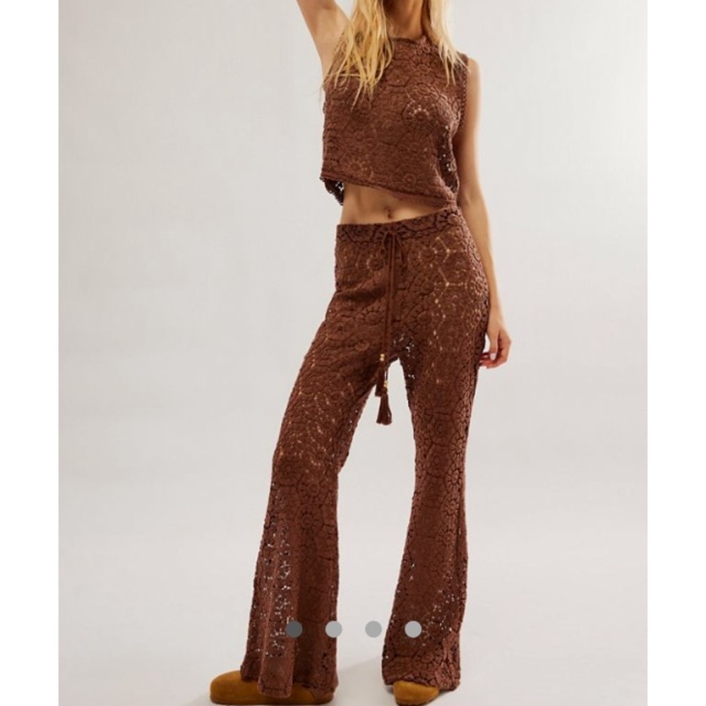 Spell Helena Lace Pants & Top Sz. XS